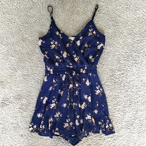 Francesca's floral romper
